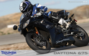 Картинка 2009 triumph daytona 675 мотоциклы