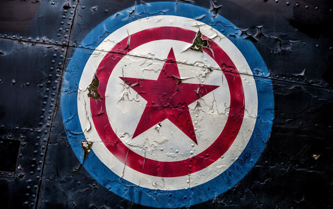 Обои картинки фото captain, america, logo, кино, фильмы, the, first, avenger, звезда, круги