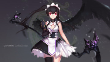 Картинка аниме ангелы +демоны девушка ангел swd3e2 арт