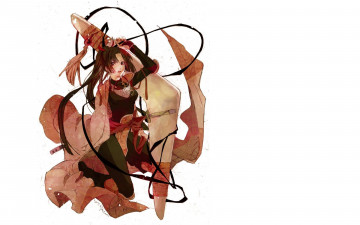 Картинка аниме inuyasha оружие санго девушка фон