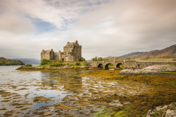 Картинка eilean+donan+castle города замок+эйлен-донан+ шотландия замок