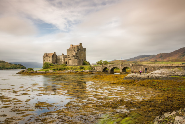 Обои картинки фото eilean donan castle, города, замок эйлен-донан , шотландия, замок