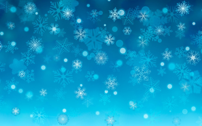 Обои картинки фото праздничные, снежинки и звёздочки, снег, снежинки, зима
