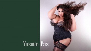 Картинка yazmin+fox девушки -unsort+ брюнетки темноволосые толстушка девушка plus size model модель размера плюс big beautiful woman yazmin fox