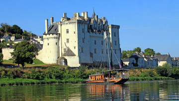 обоя chateau de montsoreau, города, замки франции, chateau, de, montsoreau