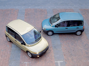 Картинка fiat multipla 2002 автомобили
