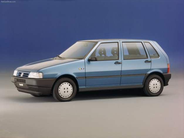 Обои картинки фото fiat, uno, 1990, автомобили
