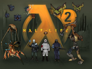 Картинка half life видео игры