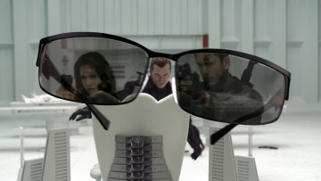 Картинка resident evil5 видео игры evil очки отражение