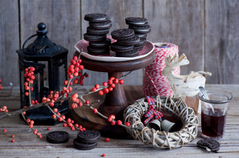 Картинка еда пирожные +кексы +печенье ягоды печенье biscuits украшения ornaments berries