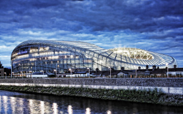 Картинка города дублин+ ирландия aviva stadium