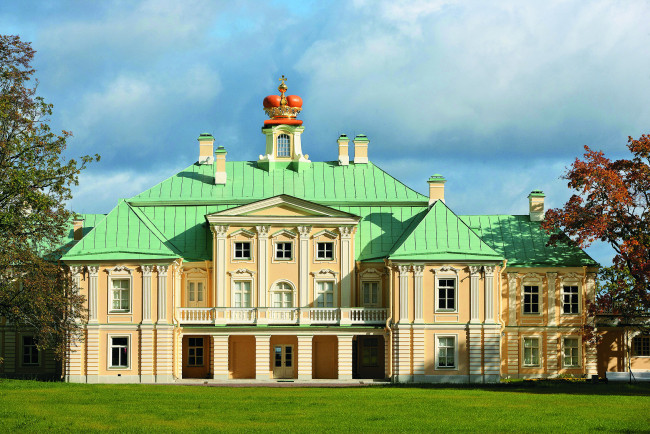Обои картинки фото ораниенбаум, города, санкт-петербург,  петергоф , россия, ломоносов, санкт-, петербург, дворец