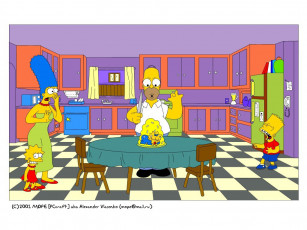 Картинка мультфильмы the simpsons