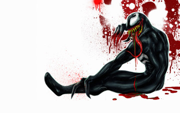 Картинка веном фэнтези существа монстр spider-man venom