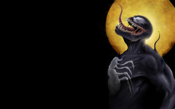 Картинка веном фэнтези существа venom монстр