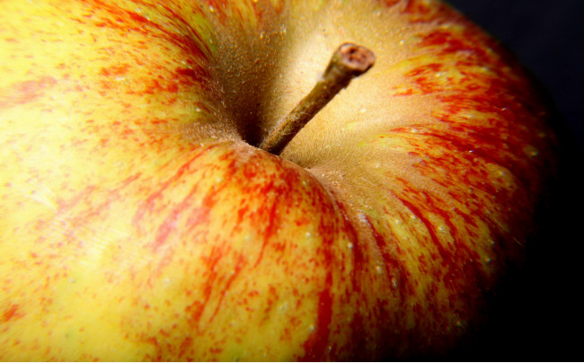 Обои картинки фото еда, Яблоки, яблоко, макро, полоски