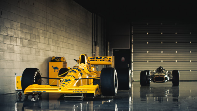Обои картинки фото автомобили, formula 1, lotus
