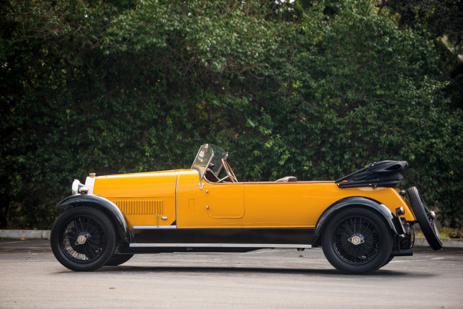 Обои картинки фото автомобили, классика, tourer, type, 30, bugatti, 1926г, 4725