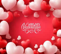 Картинка праздничные день+святого+валентина +сердечки +любовь фон сердечки день влюбленных с днём святого валентина
