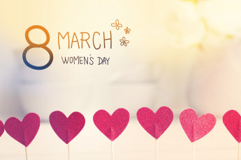 обоя праздничные, международный женский день - 8 марта, надпись, фон