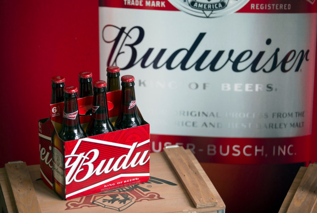 Обои картинки фото бренды, budweiser, пиво
