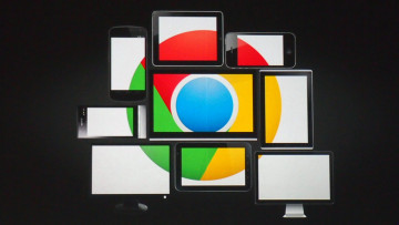 обоя компьютеры, google,  google chrome, фон, логотип