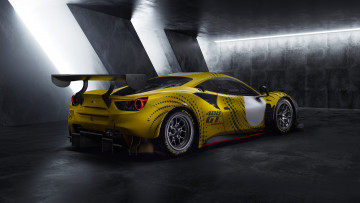 обоя автомобили, ferrari, 488, gt, modificata, 2021, купе, вид, сзади