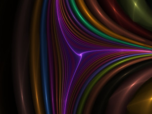 Картинка 3д графика fractal фракталы цвета фон