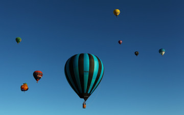 Картинка авиация воздушные шары небо