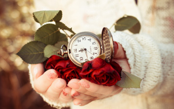 Картинка разное Часы +часовые+механизмы стрелки розы руки циферблат часы
