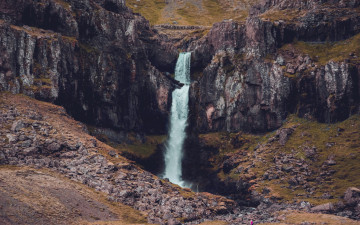 Картинка природа водопады водопад поток скалы камни
