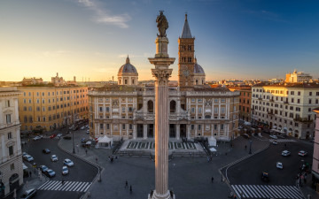 Картинка города рим +ватикан+ италия площадь