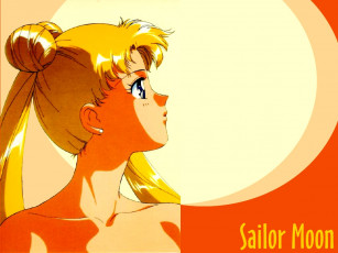 обоя sailor, moon, аниме