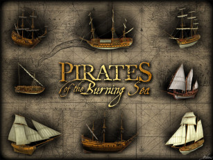 обоя видео, игры, корсары, онлайн, pirates, of, the, burning, sea