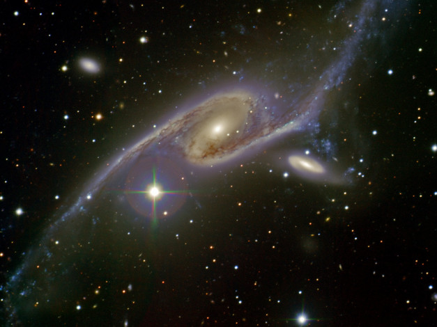 Обои картинки фото ngc6872, космос, галактики, туманности