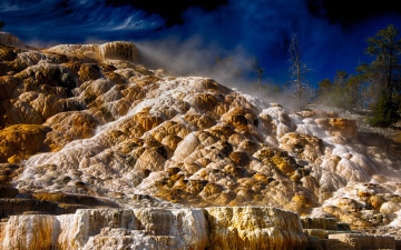 Картинка yellowstone national park wyoming природа другое