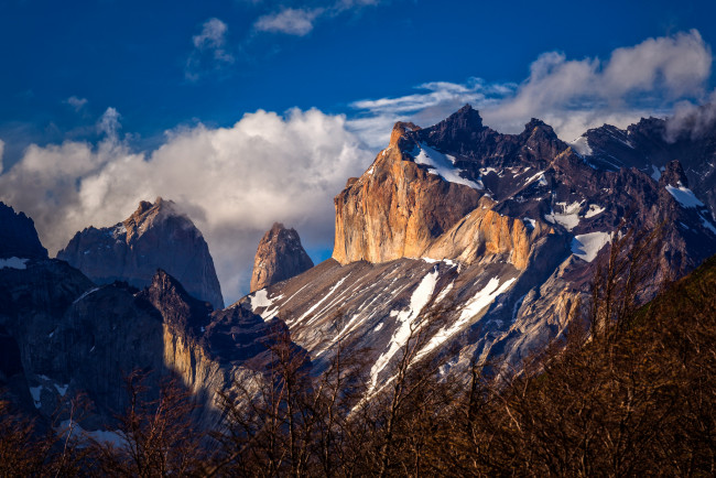 Обои картинки фото патагония, Чили, природа, горы