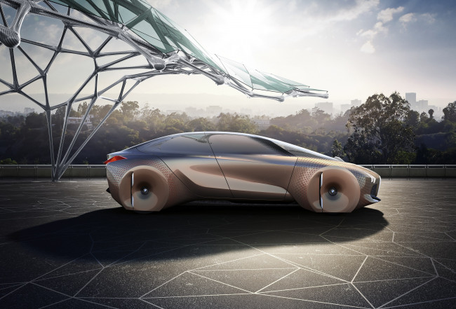Обои картинки фото bmw vision next 100 concept 2016, автомобили, 3д, bmw, vision, next, 100, concept, 2016, 3d