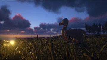 Картинка ark +survival+evolved видео+игры озеро динозавр