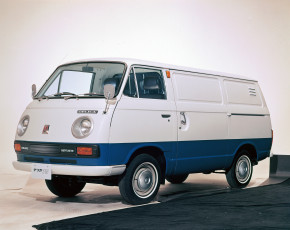 Картинка автомобили mitsubishi delica 1968