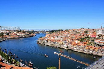 Картинка города панорамы порту португалия