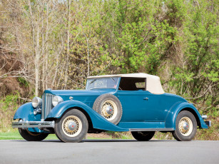 Картинка автомобили packard 1101-719 roadster 1934г coupe eight