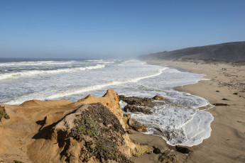 Картинка природа побережье пляж океан волны