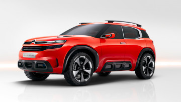 обоя citroen aircross concept 2015, автомобили, citroen, ds, красный, кроссовер, внедорожник, графика, 2015, concept, aircross