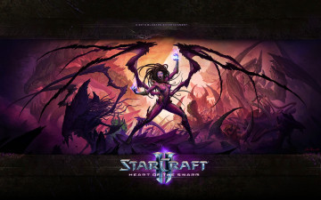обоя видео игры, starcraft ii,  heart of the swarm, стратегия, starcraft, 2, heart, of, the, swarm, игра