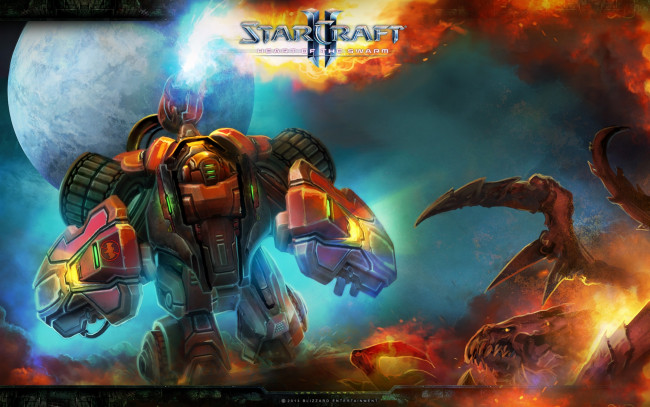 Обои картинки фото видео игры, starcraft ii,  heart of the swarm, стратегия, игра, heart, of, the, swarm, starcraft, 2