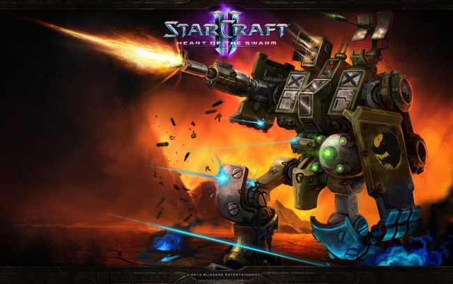 Обои картинки фото видео игры, starcraft ii,  heart of the swarm, heart, of, the, swarm, starcraft, 2, игра, стратегия