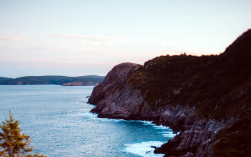 Картинка природа побережье вода скалы