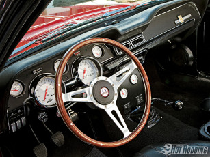 Картинка 1968 shelby gt500 автомобили спидометры торпедо