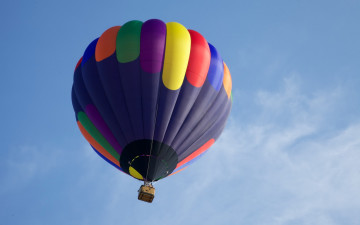 Картинка авиация воздушные+шары полет